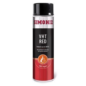 Specialist Paints, Simoniz Very High Temperature Paint   Red   500ml, Simoniz